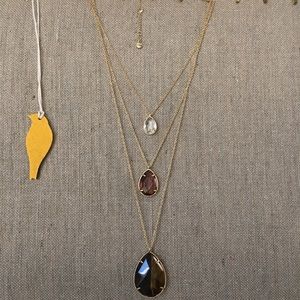 Minaret Three-Row Convertible Necklace